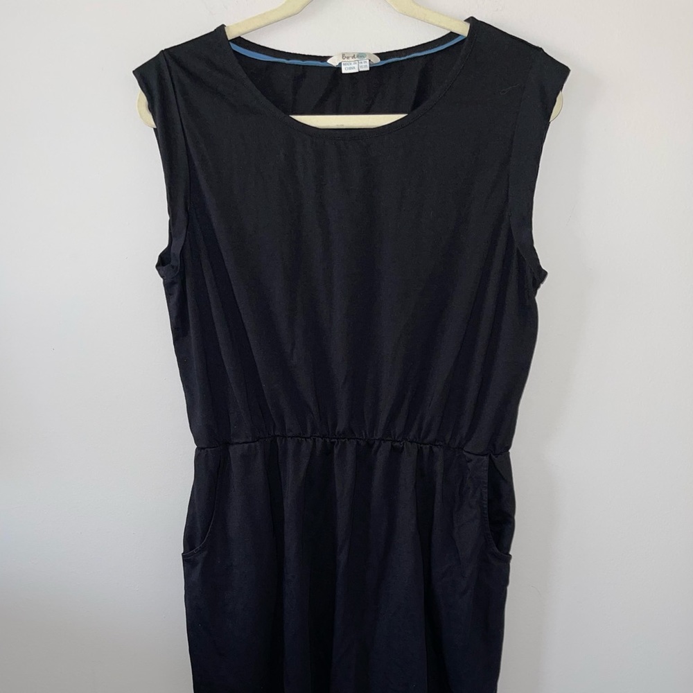 Boden Black Sleeveless Dress
